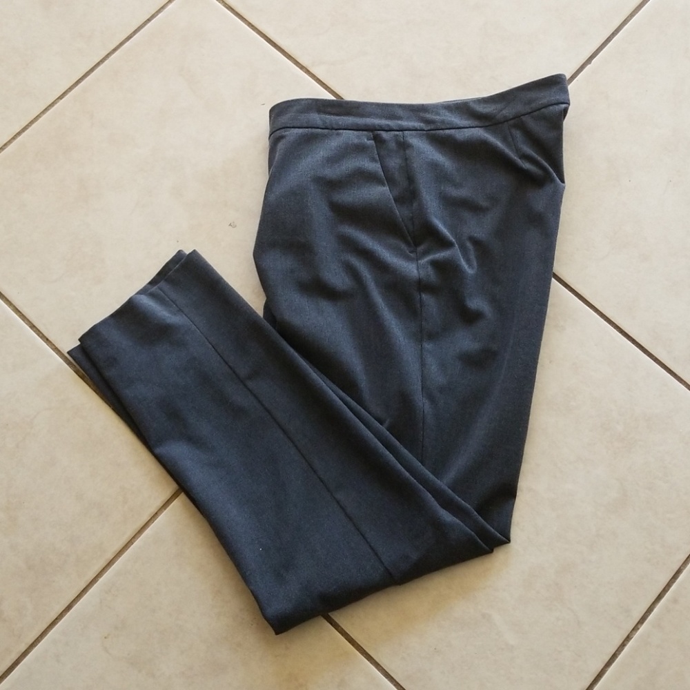 Cobalt grey ankle pants